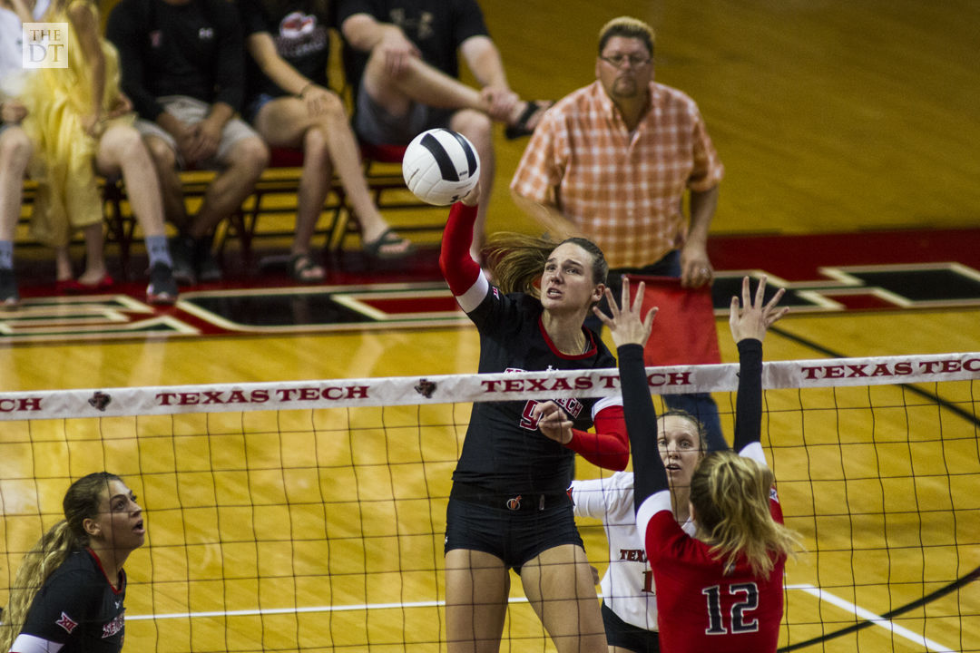 Texas Tech Volleyball Red and Black Game Gallery