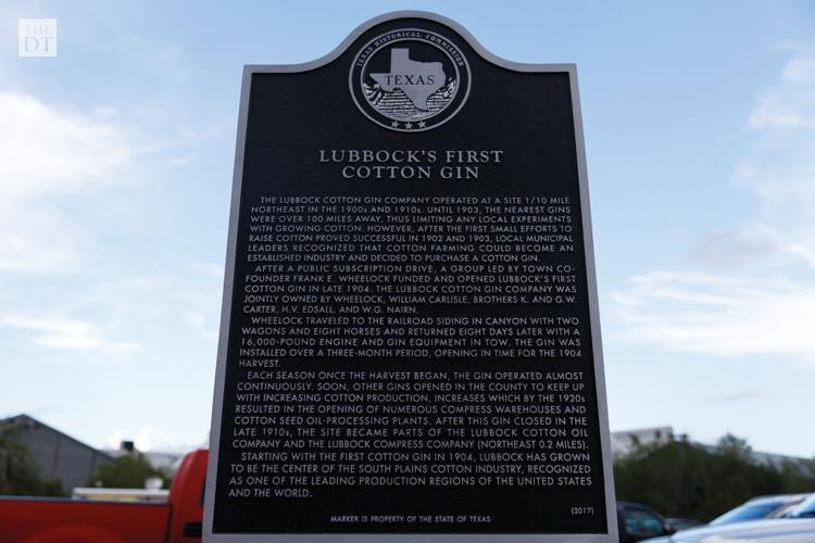 Lubbock First Cotton Gin Marker Unveiling Gallery
