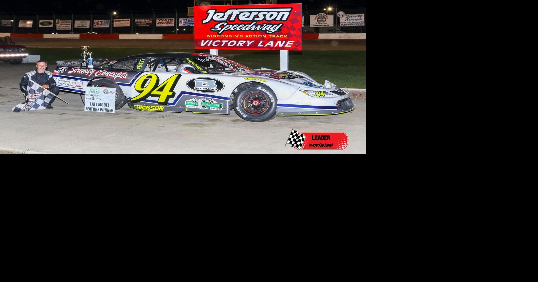 Erickson captures third feature of the season at Jefferson Speedway ...