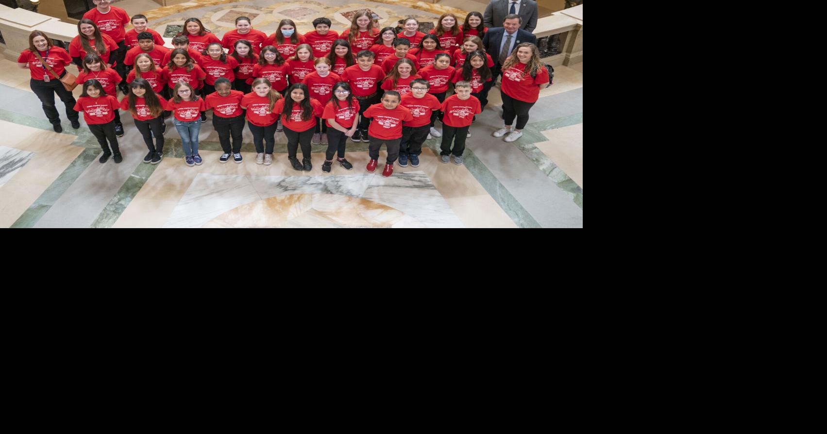 Choir sings at state Capitol Whitewater