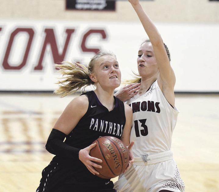 Prep Girls Basketball Panthers Can T Keep Up With First Place