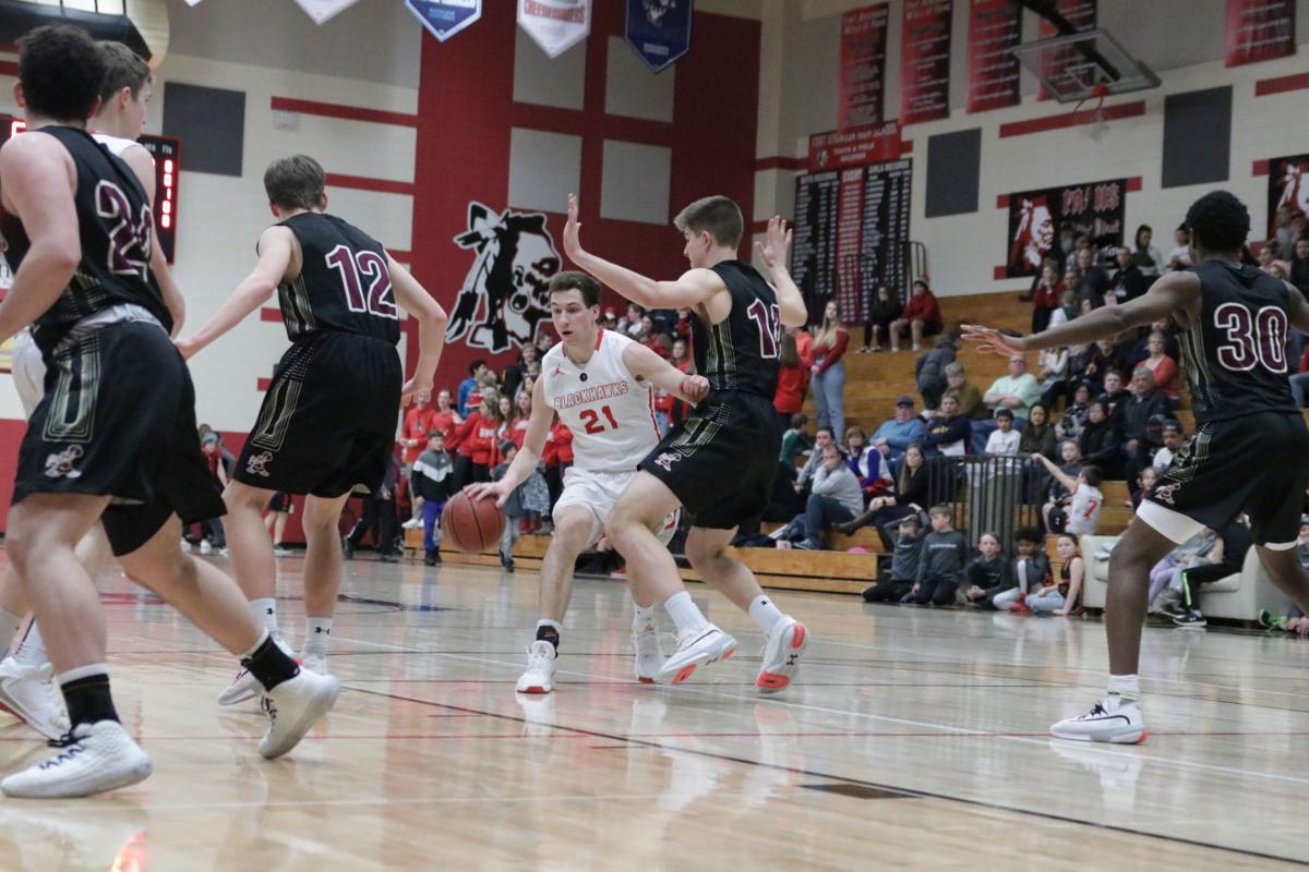 Badger South Boys Basketball Hawks Put Together Best Performance