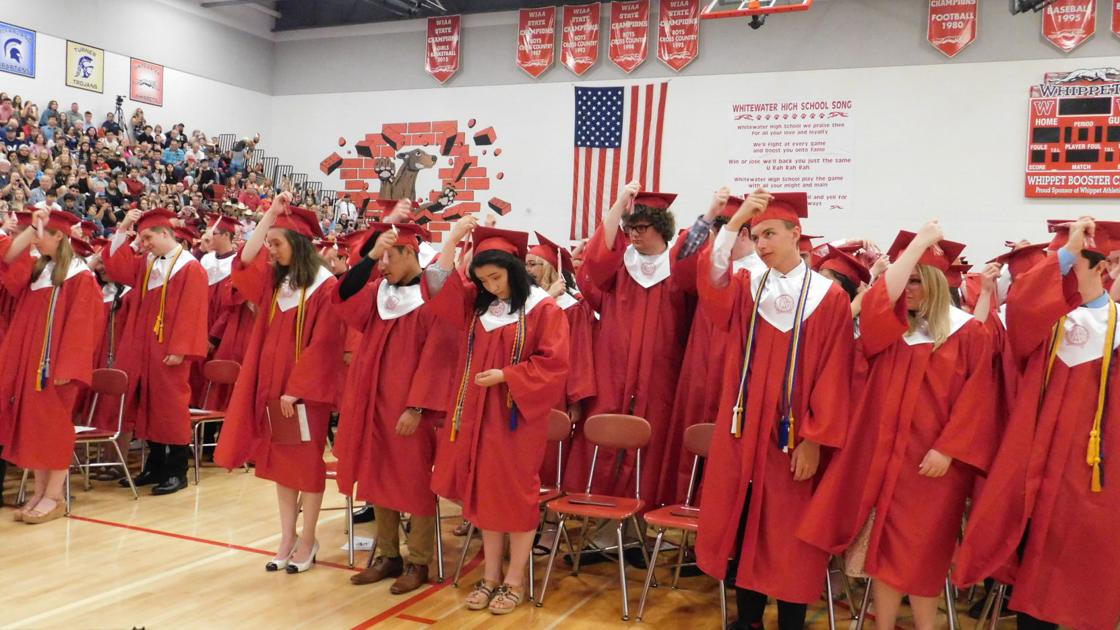 Whitewater High School Graduates 151 Seniors News Dailyunion Com Whitewater High School Graduation 2022