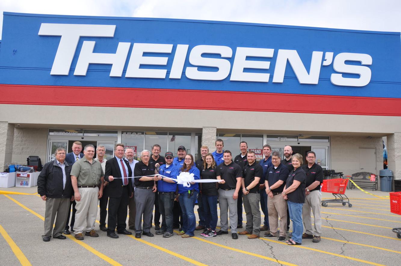 Ribbon-cutting officially opens Theisen’s Home-Farm-Auto | News