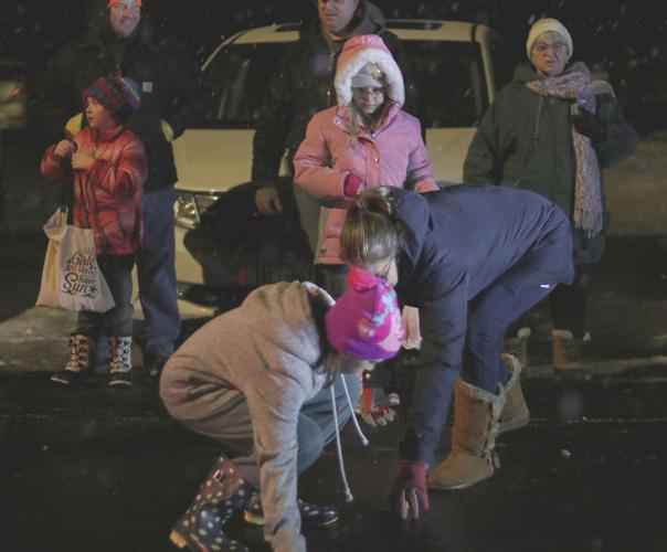 Helenville lighted parade marches on through wintry mix Jefferson