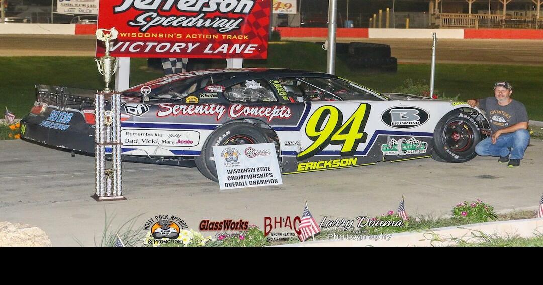 Auto racing: Jason Erickson crowned Wisconsin State Champion | Sports ...