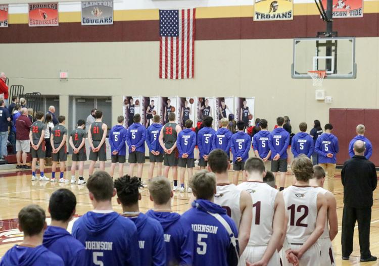 Fort Atkinson, Jefferson basketball teams honor Johnson | | dailyunion.com