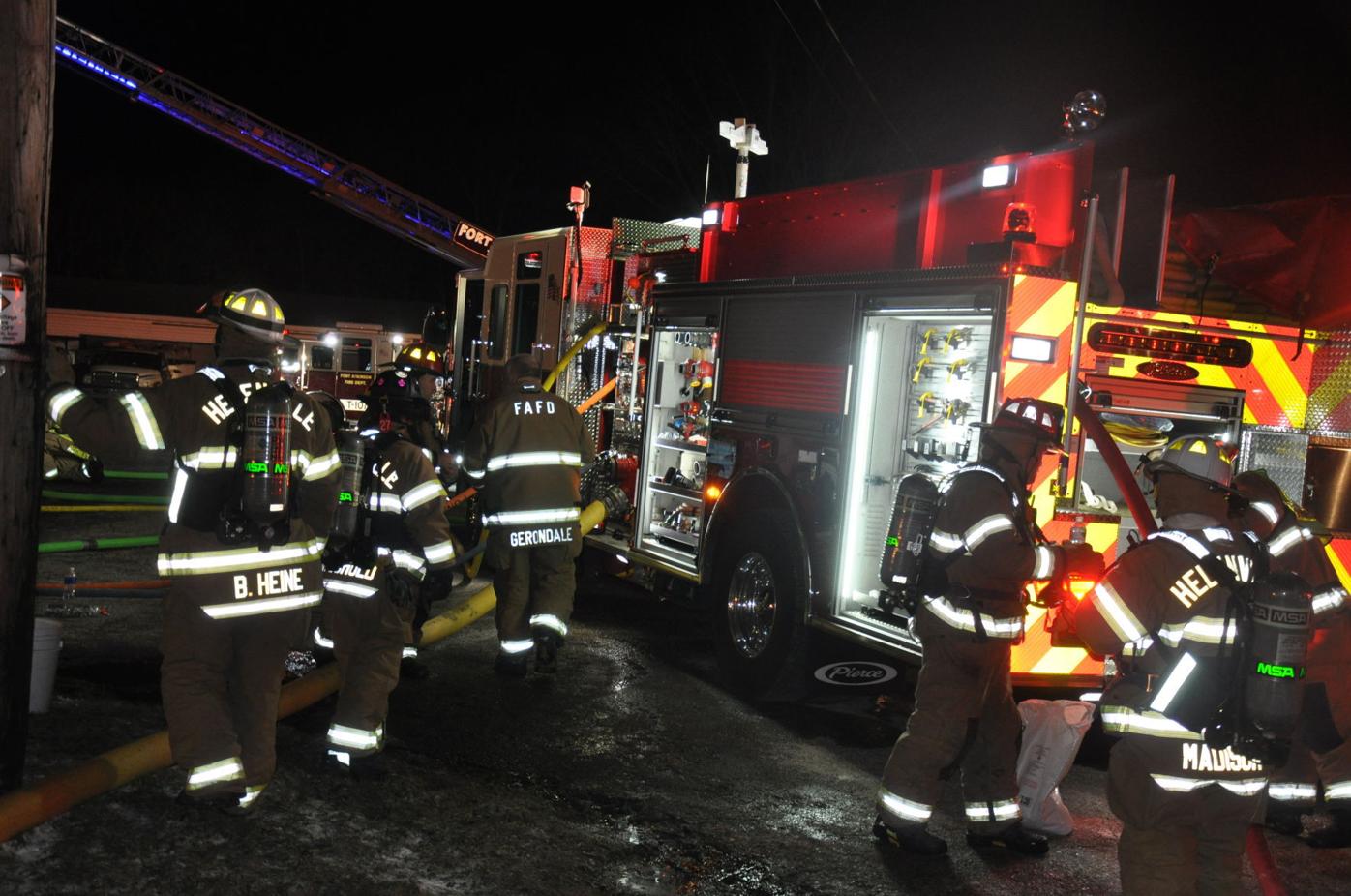 Blaze Heavily Damages Jay S Construction News Dailyunion Com