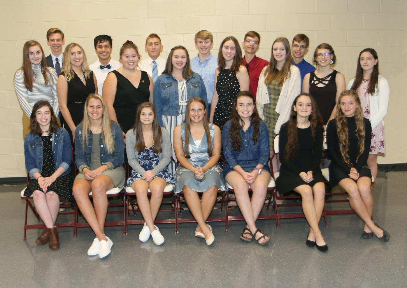 Jefferson High School National Honor Society Induction Ceremony held