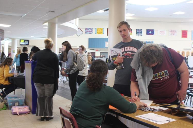 Fort Atkinson High School hosted Job Fair Thursday Fort Atkinson