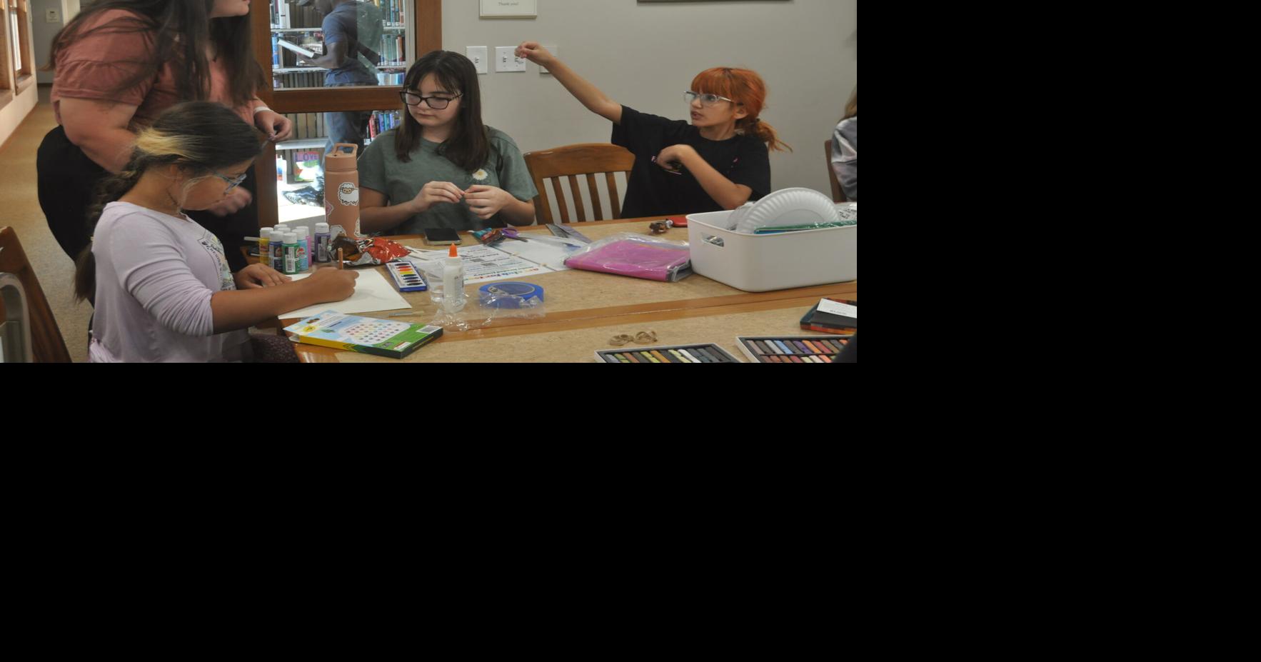 Library hosts Art Club for Teens and other highattendance events
