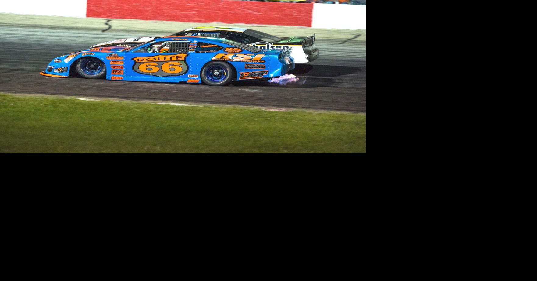 Jefferson Speedway Kendrick Kreyer wins Deerfield Applefest main event