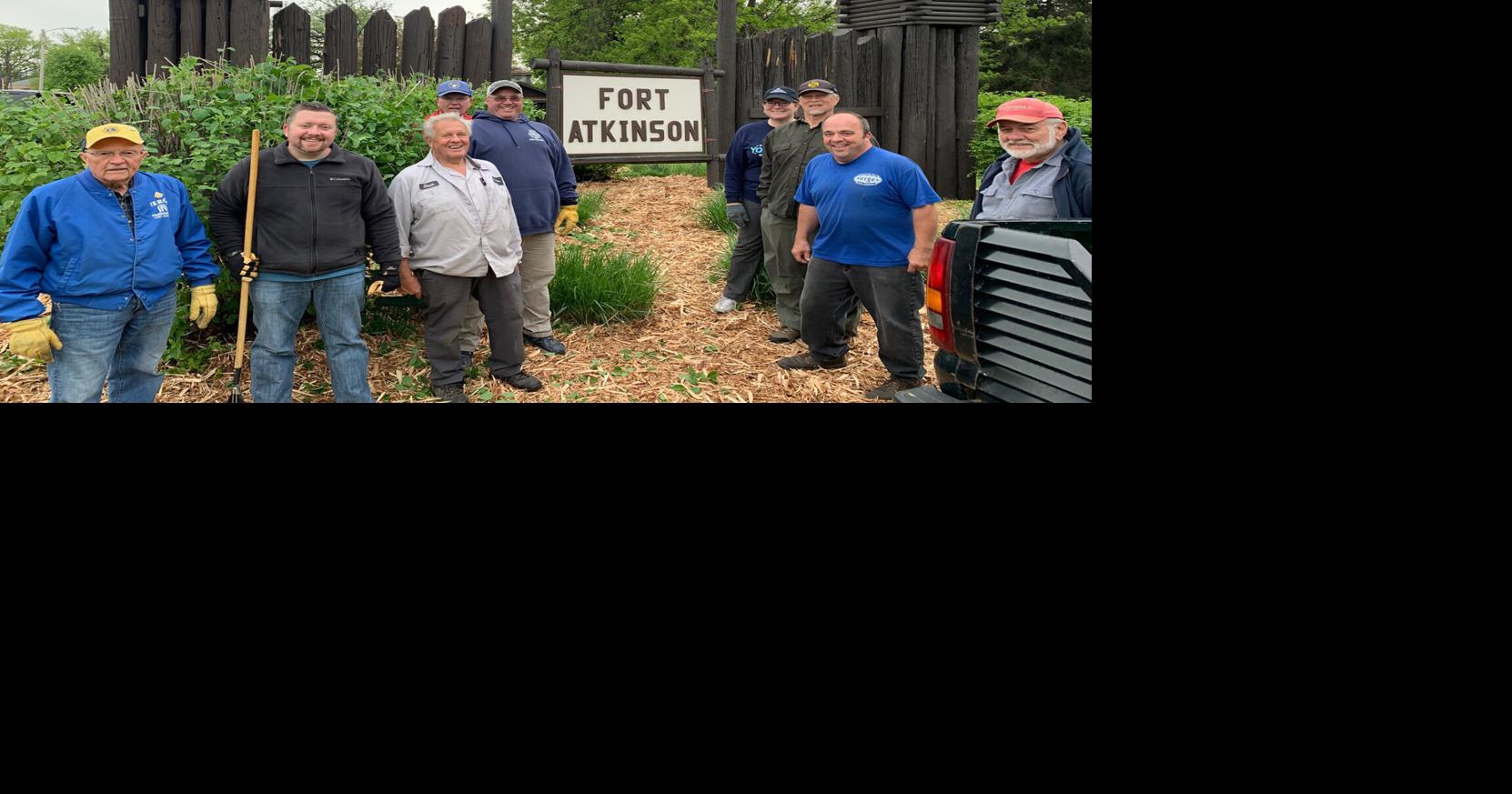 Lions members help keep Fort Atkinson beautiful Around Town