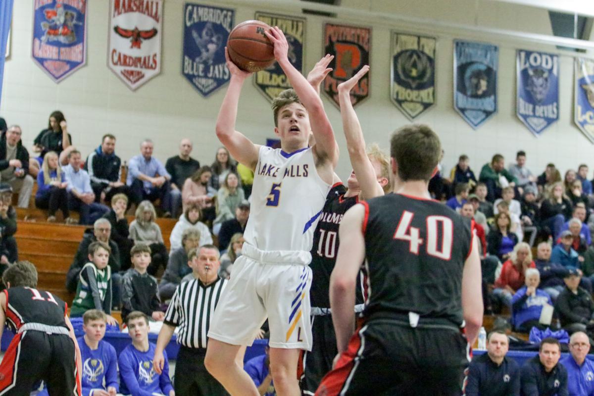 Capitol North Boys Basketball Lake Mills Thoroughly Dominates