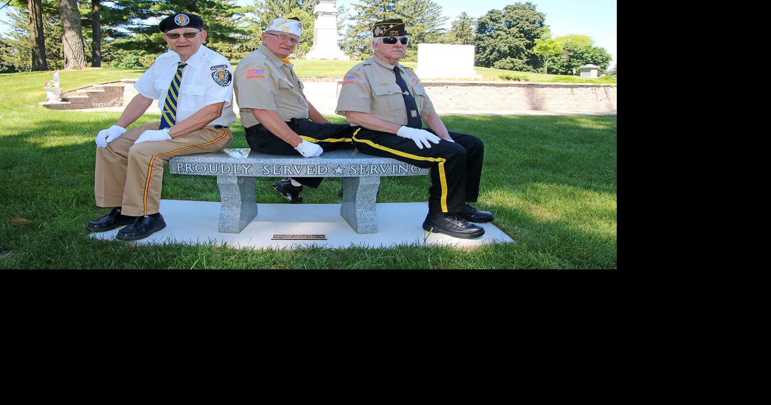 Veterans Reflection Bench Fort Atkinson