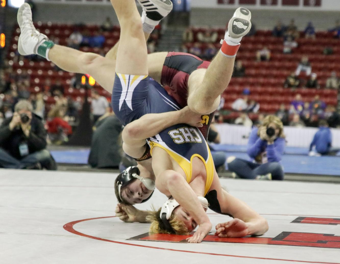 WIAA Division 2 state wrestling Neff regroups on third day for third