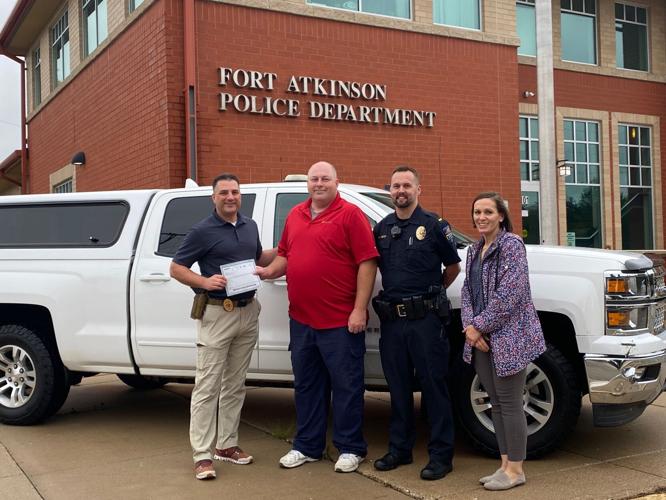 Fort Atkinson Police see donated pickup truck; city donates other