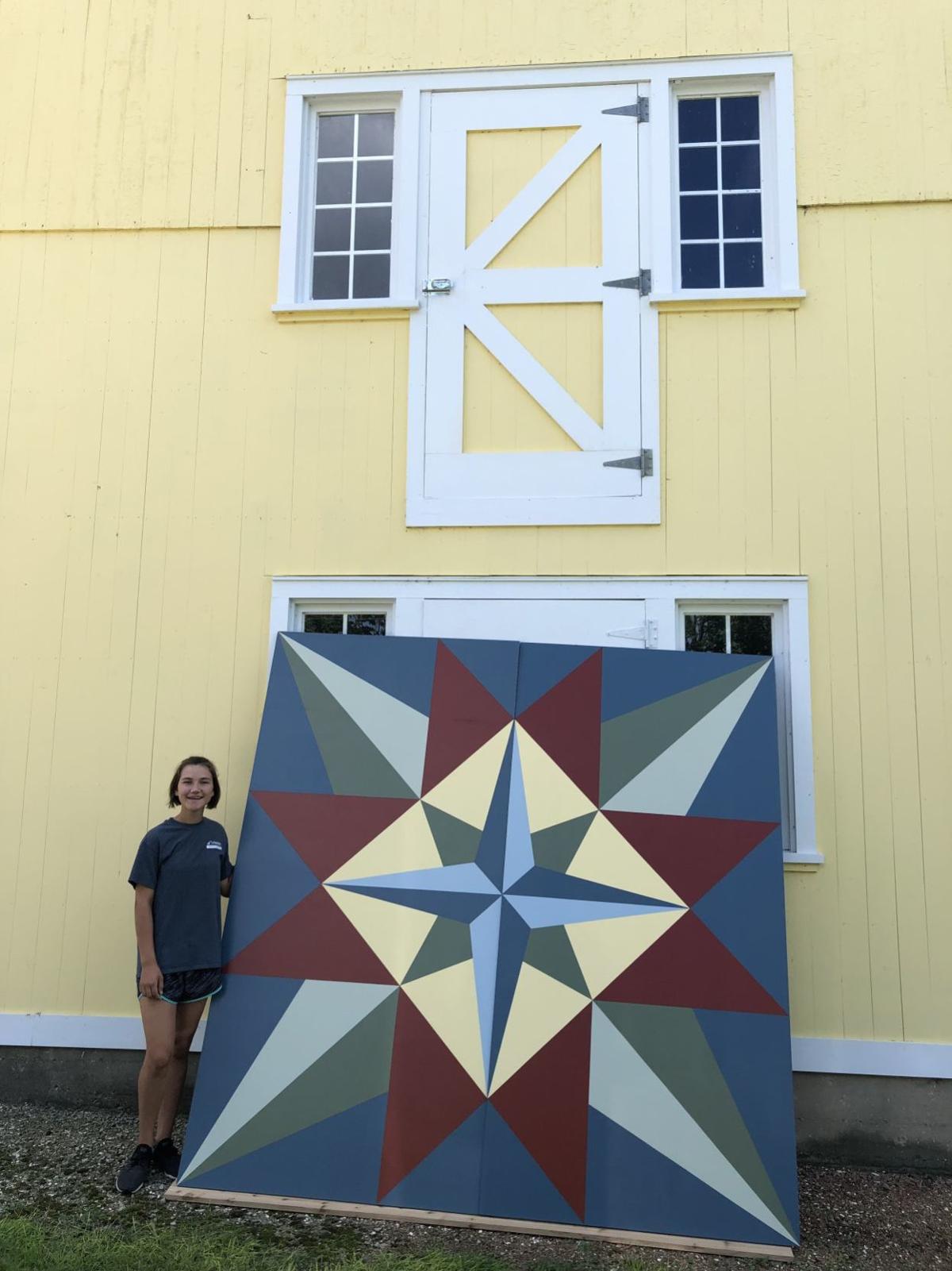 Fort Atkinson Student Starts Barn Quilt Business Dailyunion Com