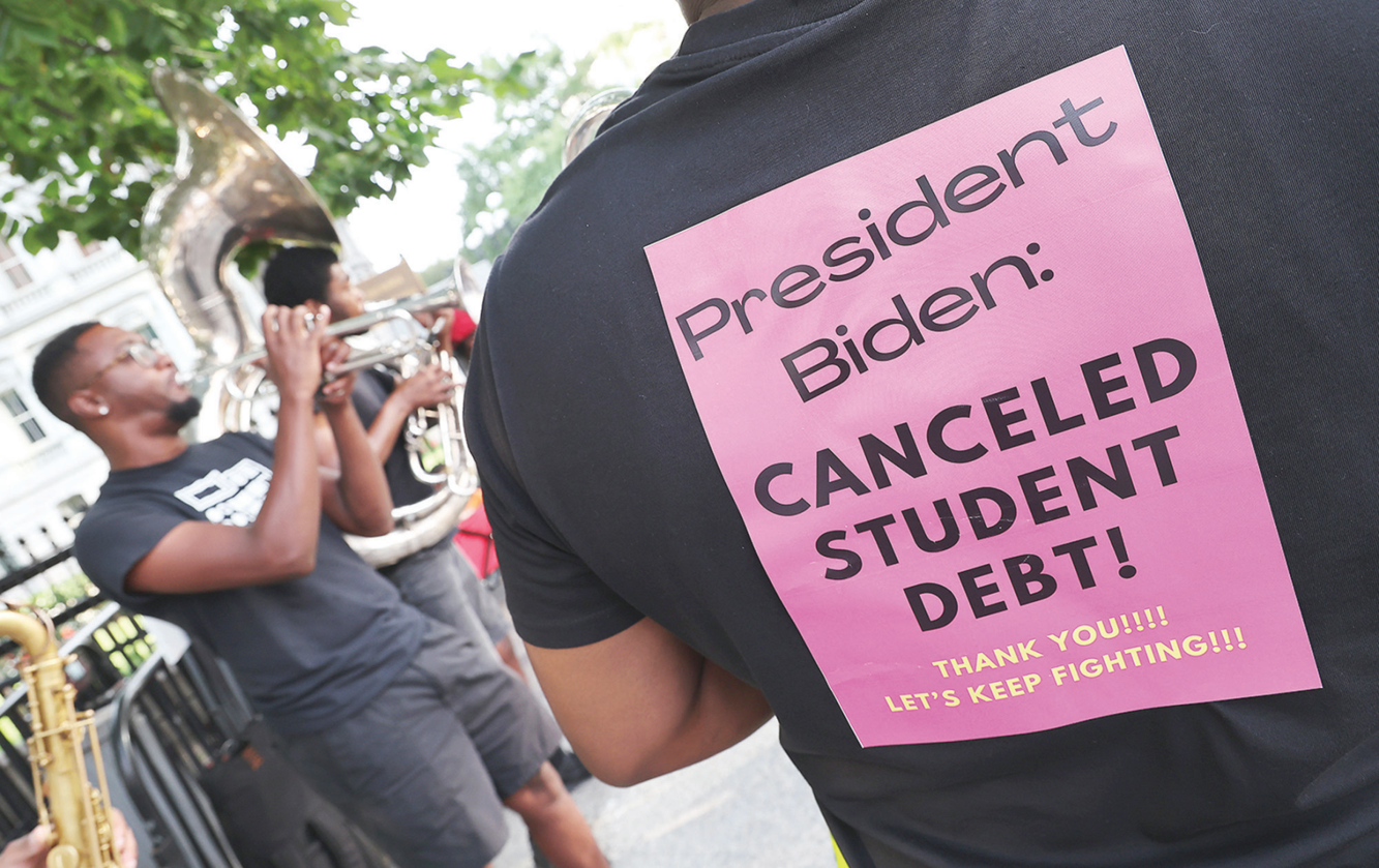 Student loan debt drops 10 billion due to Biden administration
