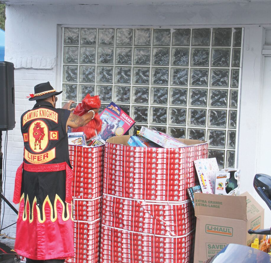 Local motorcycle club goes on the road to support annual toy drive