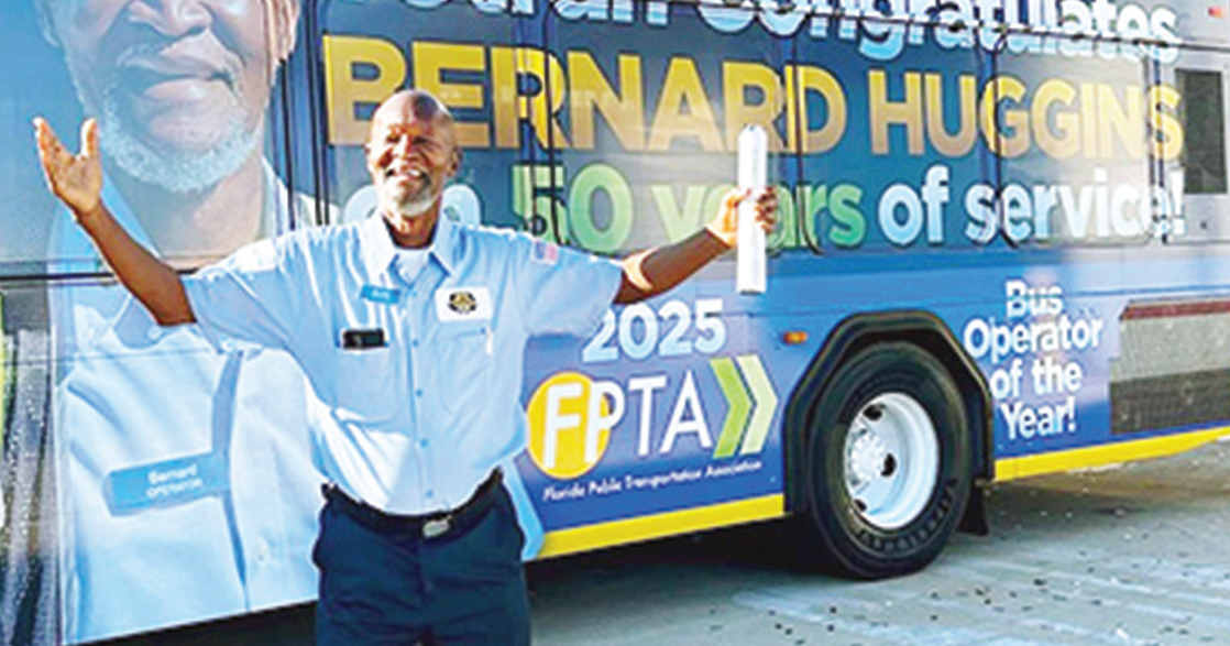 Votran driver wins Bus Operator of the Year at Florida transportation conference