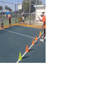 Free youth tennis lessons wrap up