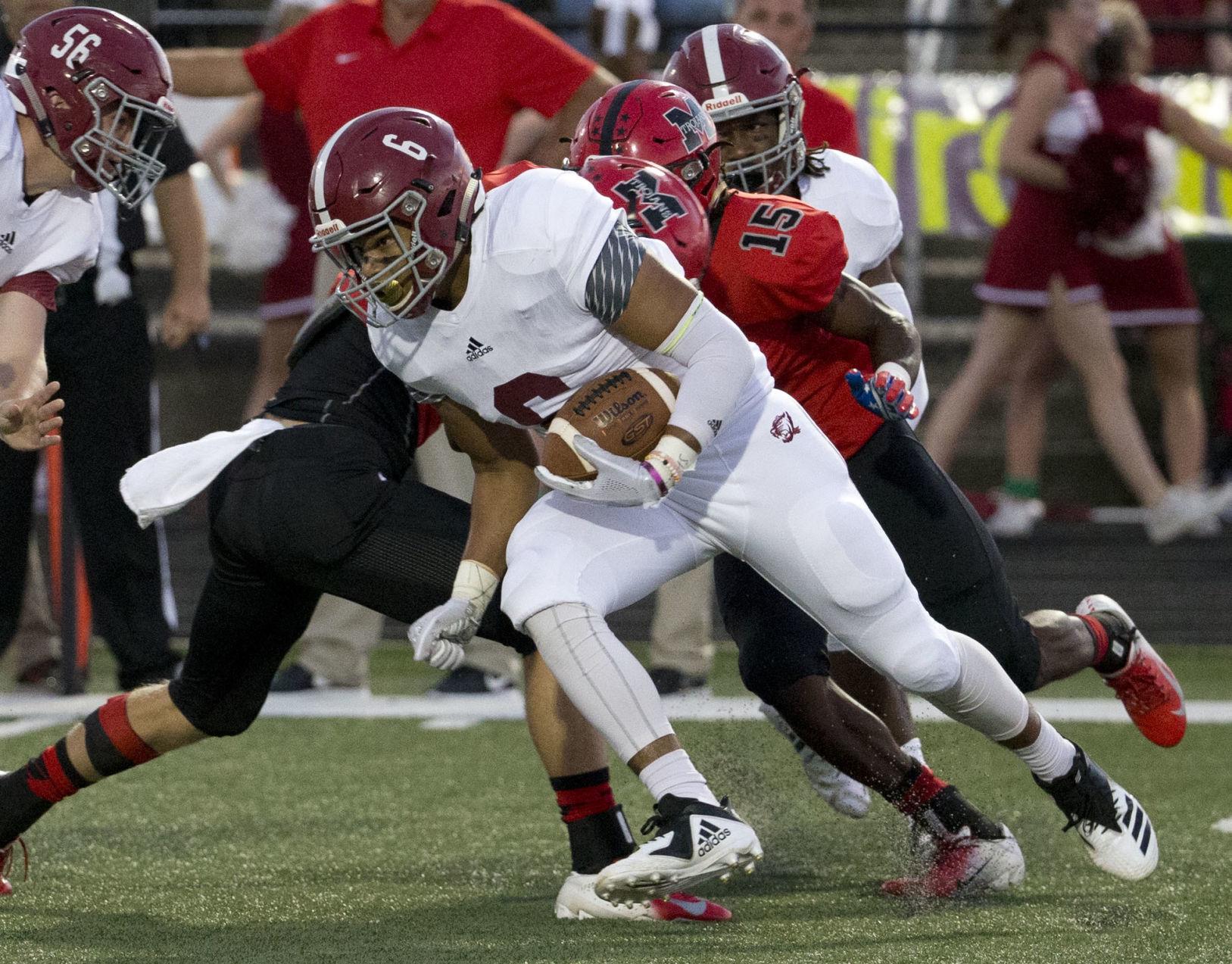 HARTSELLE 15, MUSCLE SHOALS 14: Tigers Win Thriller In Shoals ...