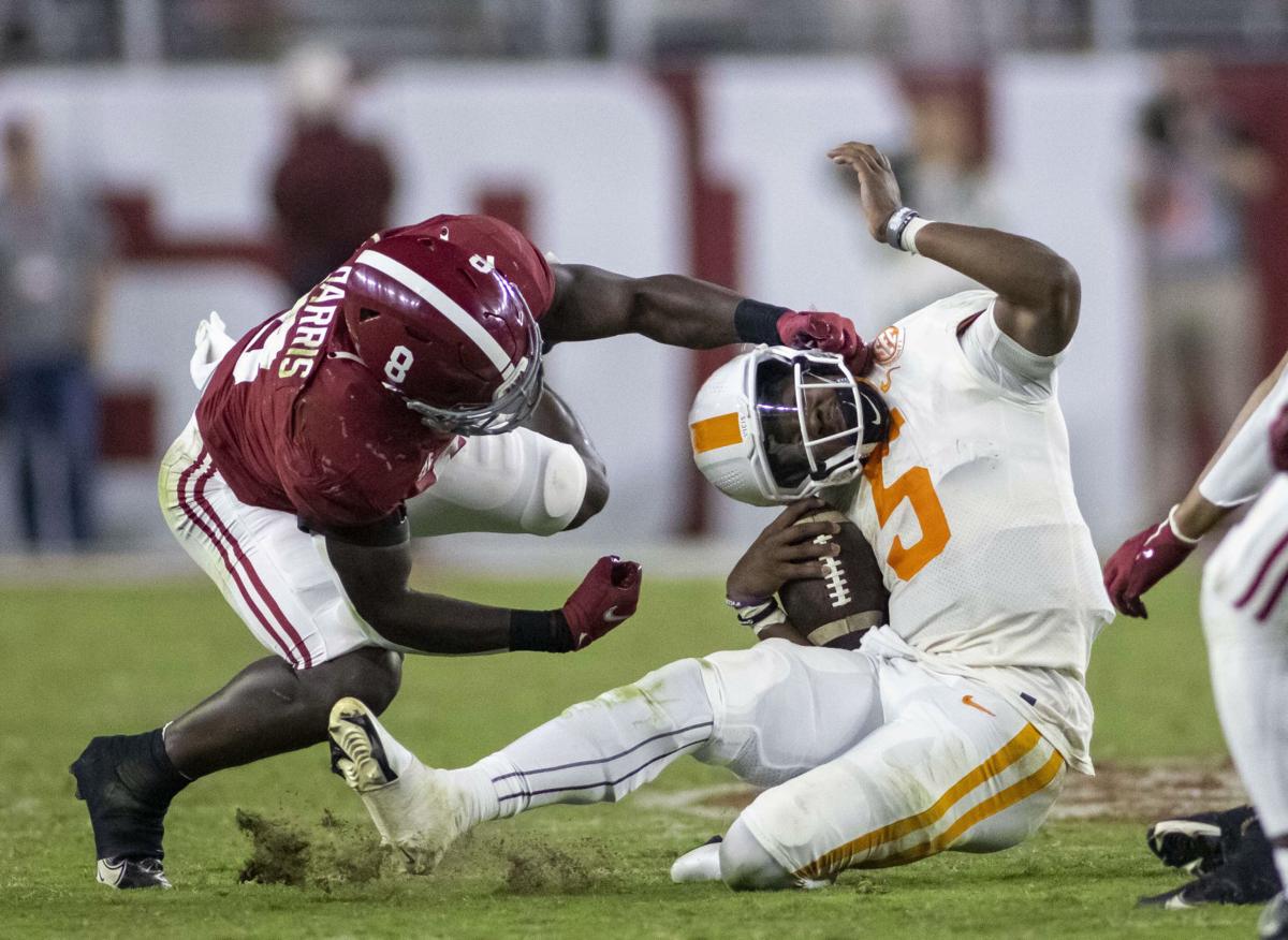 APTOPIX Tennessee Alabama Football