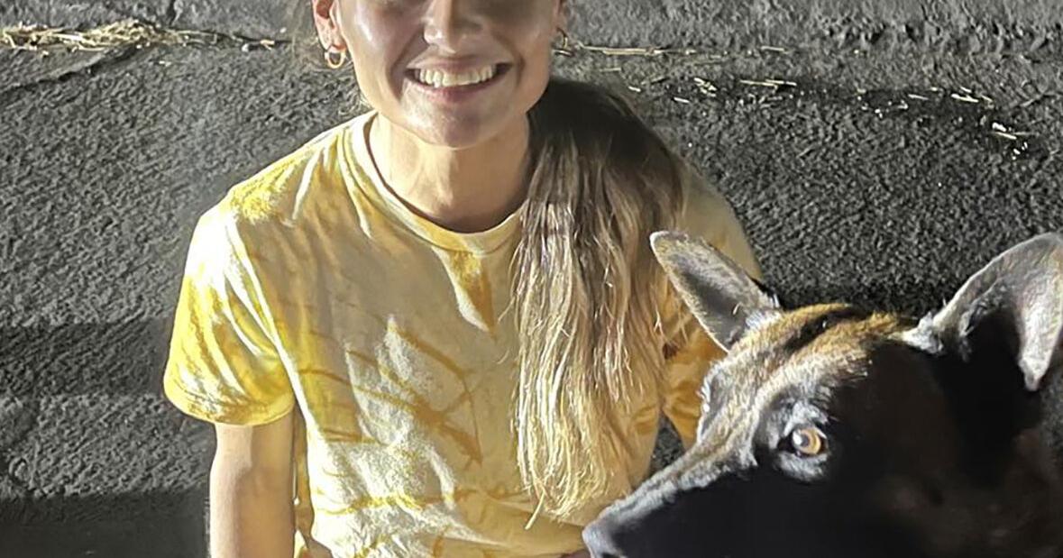 She found a well-behaved dog in her yard. It was a California K-9 officer - Vimarsana News