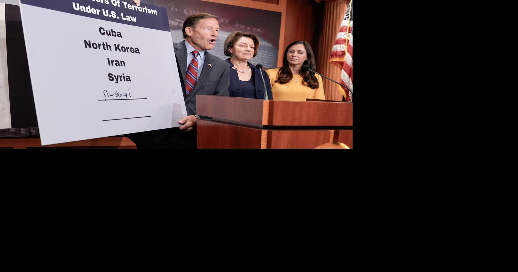 Britt joins bipartisan push to designate Russia as a state sponsor of ...