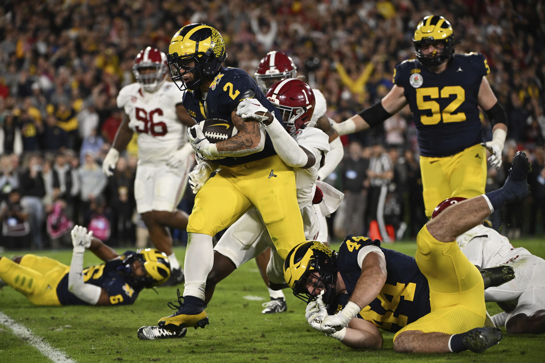 Natty or bust Corum bounces back to have Michigan on brink of