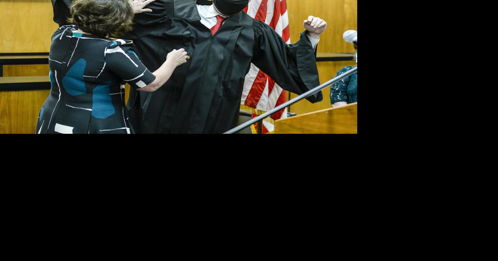 Kevin Kusta is sworn in News