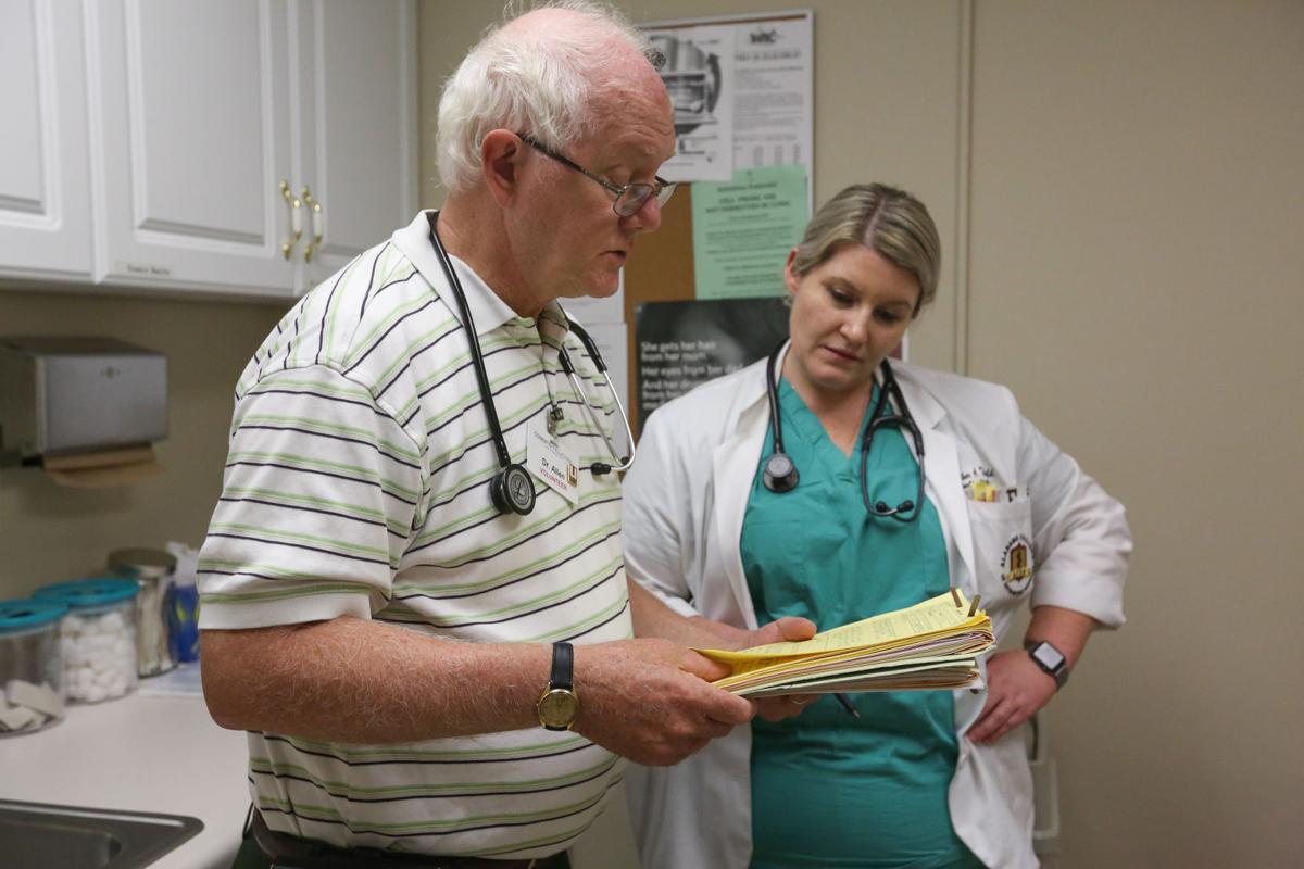 Community Free Clinic of County provides care for uninsured residents