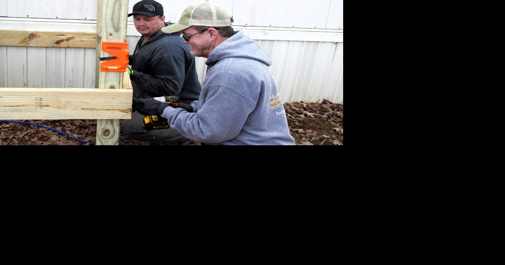 Breaking Barriers County nonprofit building wheelchair ramps