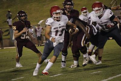 Madison Academy 54 Lawrence County 20 Field Position Battle Dooms Red Devils Lawrence County Al Decaturdaily Com