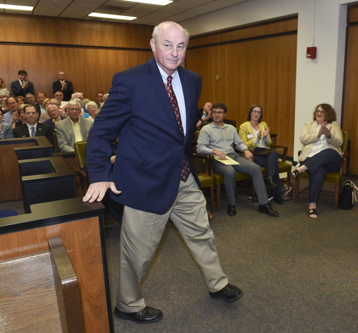 County Judges Haddock and Thompson Honored Gallery