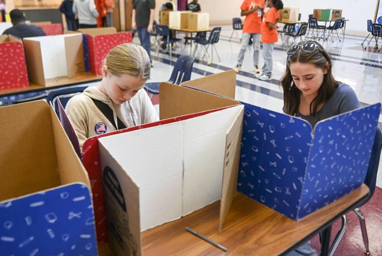 Kamala Harris wins Austin Middle mock presidential election Decatur