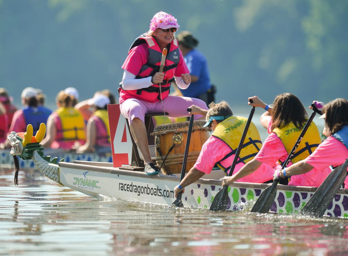 No fear 65 teams take to the river for seventh annual Dragon Boat Race