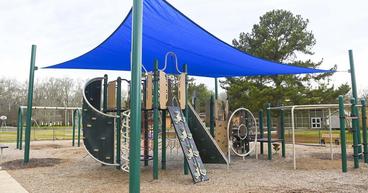 Eastwood PTO unveils playground shade structure | Decatur ...