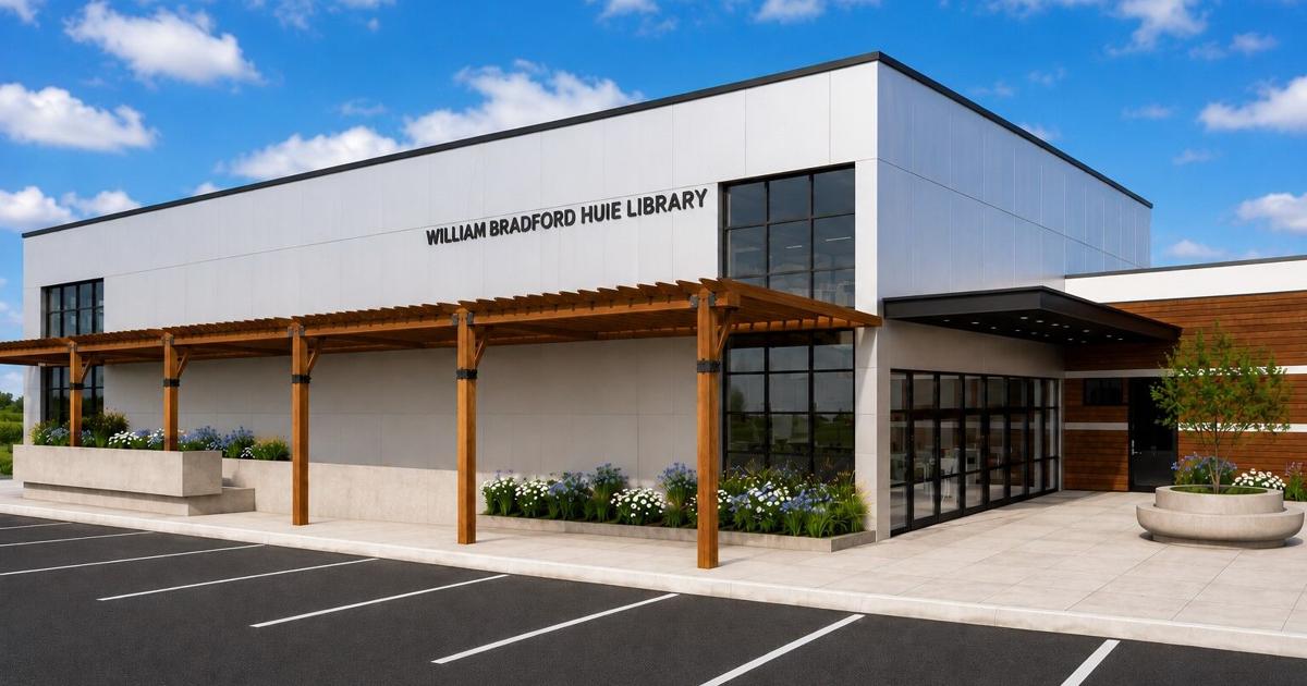 New plans reveal vision for Hartselle library, event venue