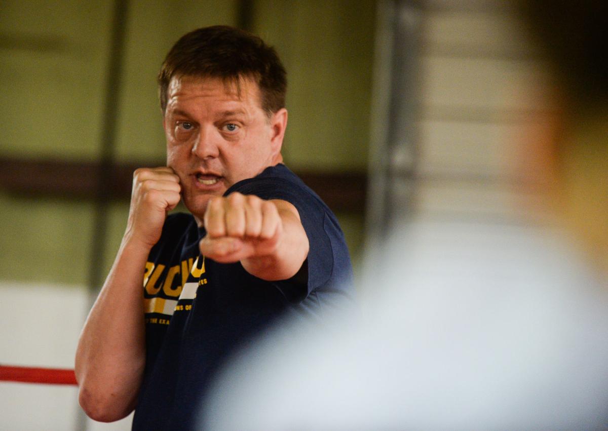 Boxing Trainer Jay Deas Works with Decatur Youth Gallery