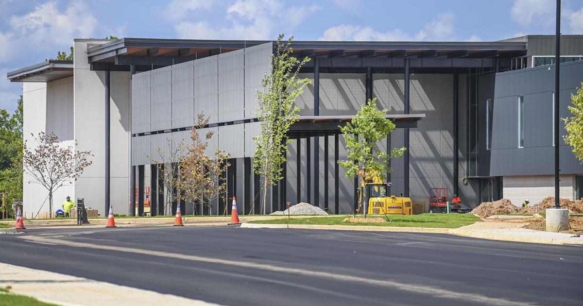 New rec center is almost finished