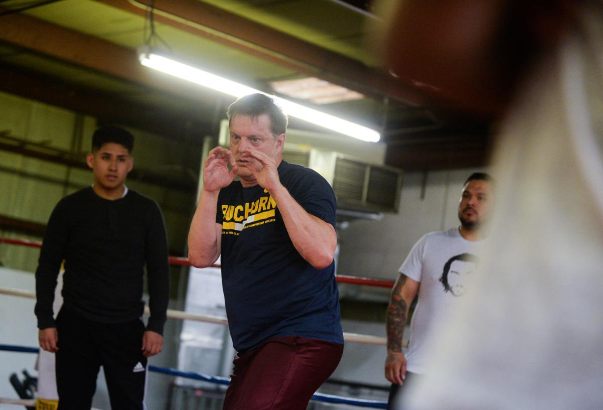 Boxing Trainer Jay Deas Works with Decatur Youth Gallery