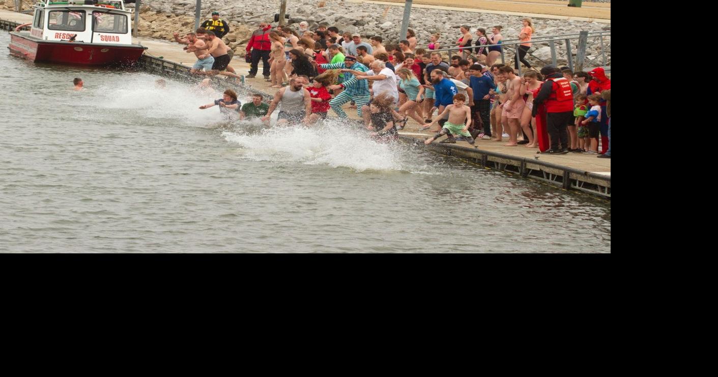 Polar Bear Plunge participants brave 46degree water Decatur