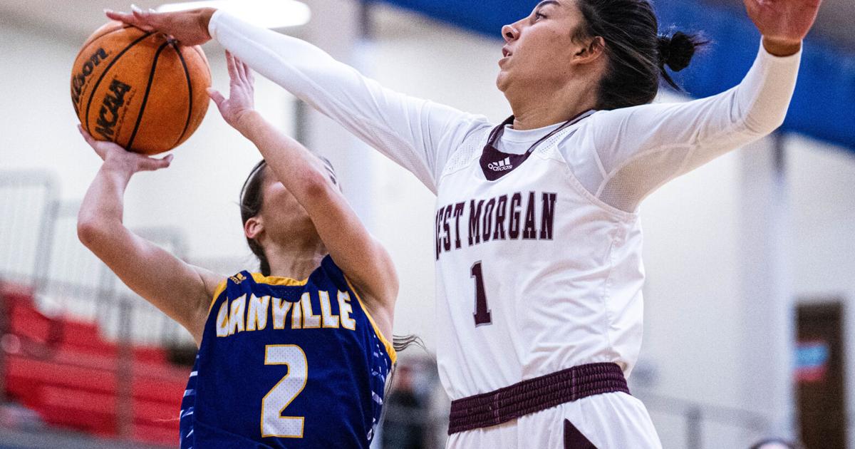West Vs. Danville Girls Basketball County Tournament