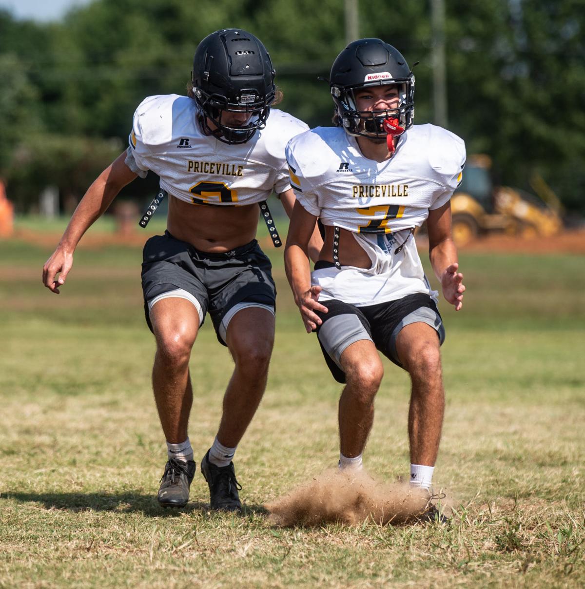 Priceville High football practice Gallery