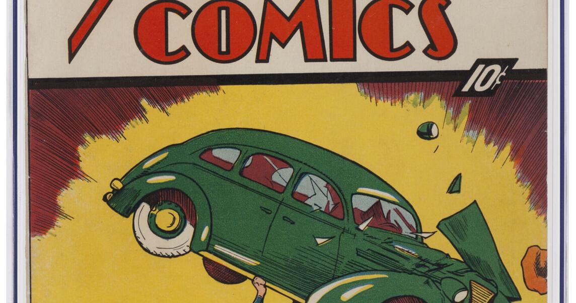 Rare copy of comic featuring Superman's first appearance sells for $6 million at auction - Vimarsana News