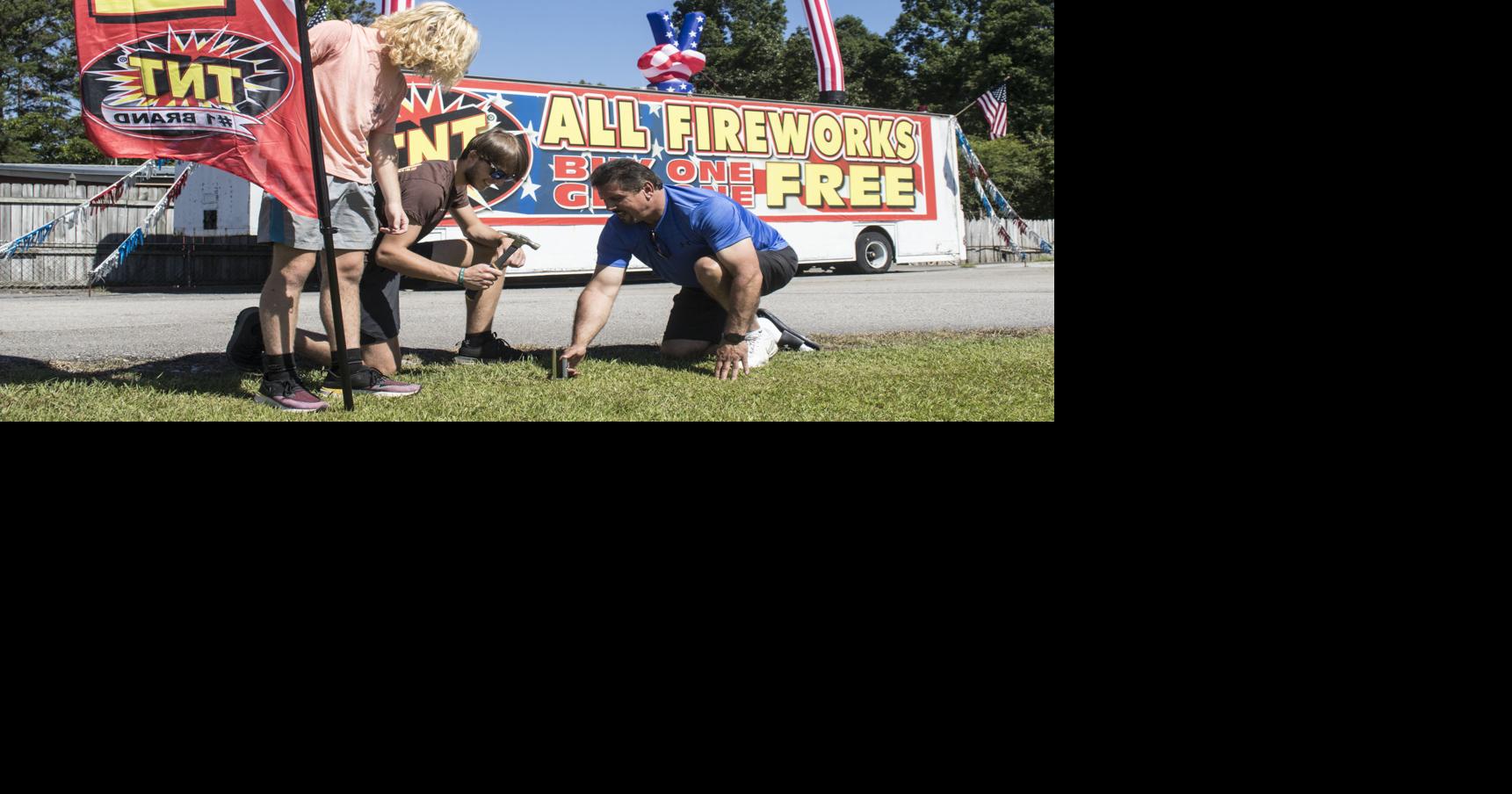 Local fireworks retailers see high demand but worry about shipping ...