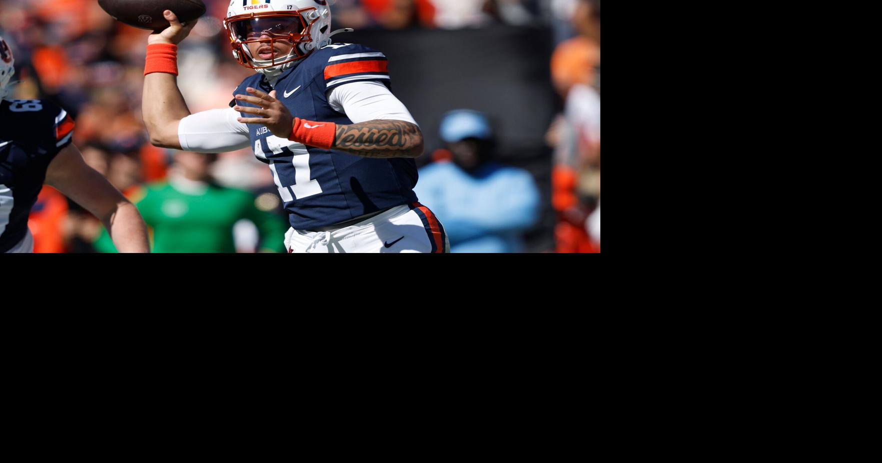 Sam Leavitt accounts for 4 TDs as No. 18 LSU handles Auburn 38-17 on the Plains