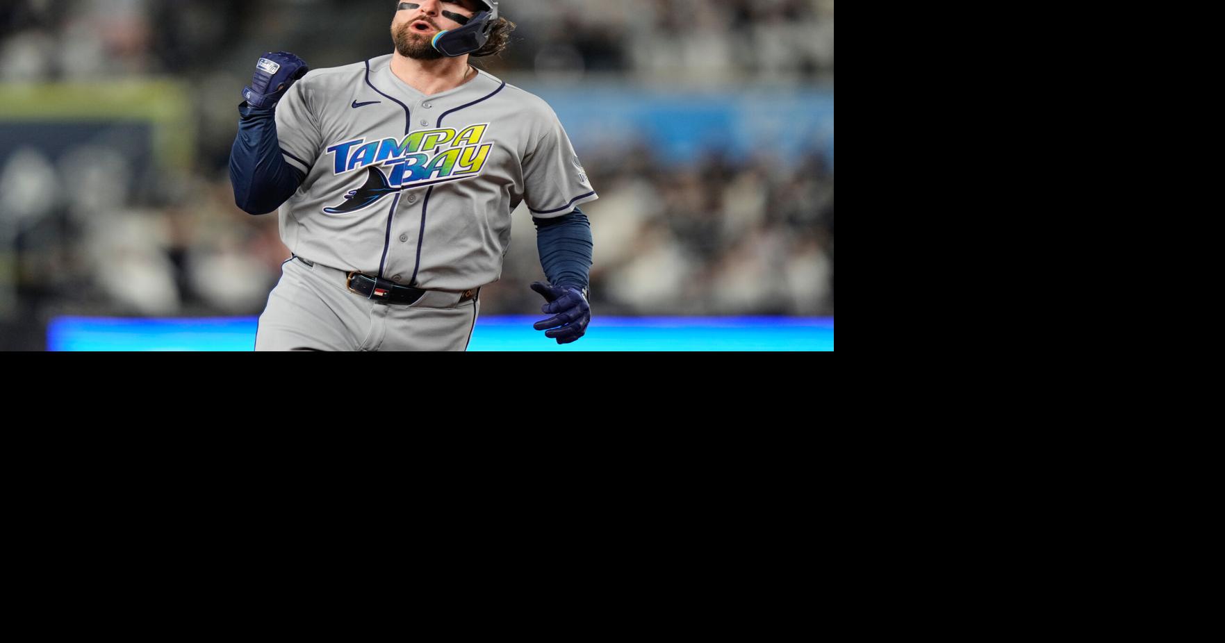 APTOPIX ALDS Rays Yankees Baseball